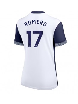 Tottenham Hotspur Cristian Romero #17 Replika Hemmakläder Dam 2024-25 Kortärmad